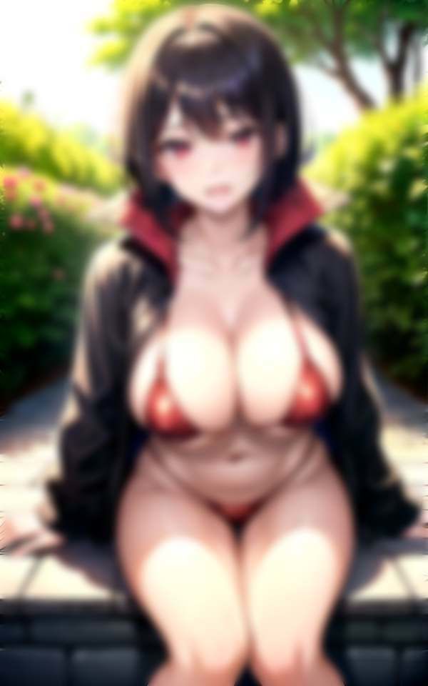 サンプル画像1:グラビアアイドルのマイクロビキニぎりぎり撮影会(妄想サークルlabo) [d_313925]