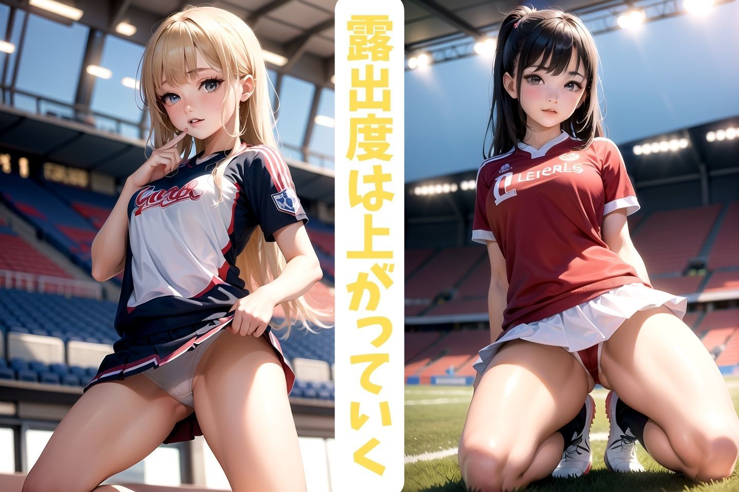 サンプル画像2:主役は君だ！チアリーダー！(くらなま企画) [d_313926]