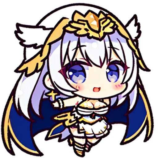 サンプル画像5:SDキャラ素材集 TRPG、ゲーム開発、動画素材などにご利用ください(AIいらすと屋) [d_313980]