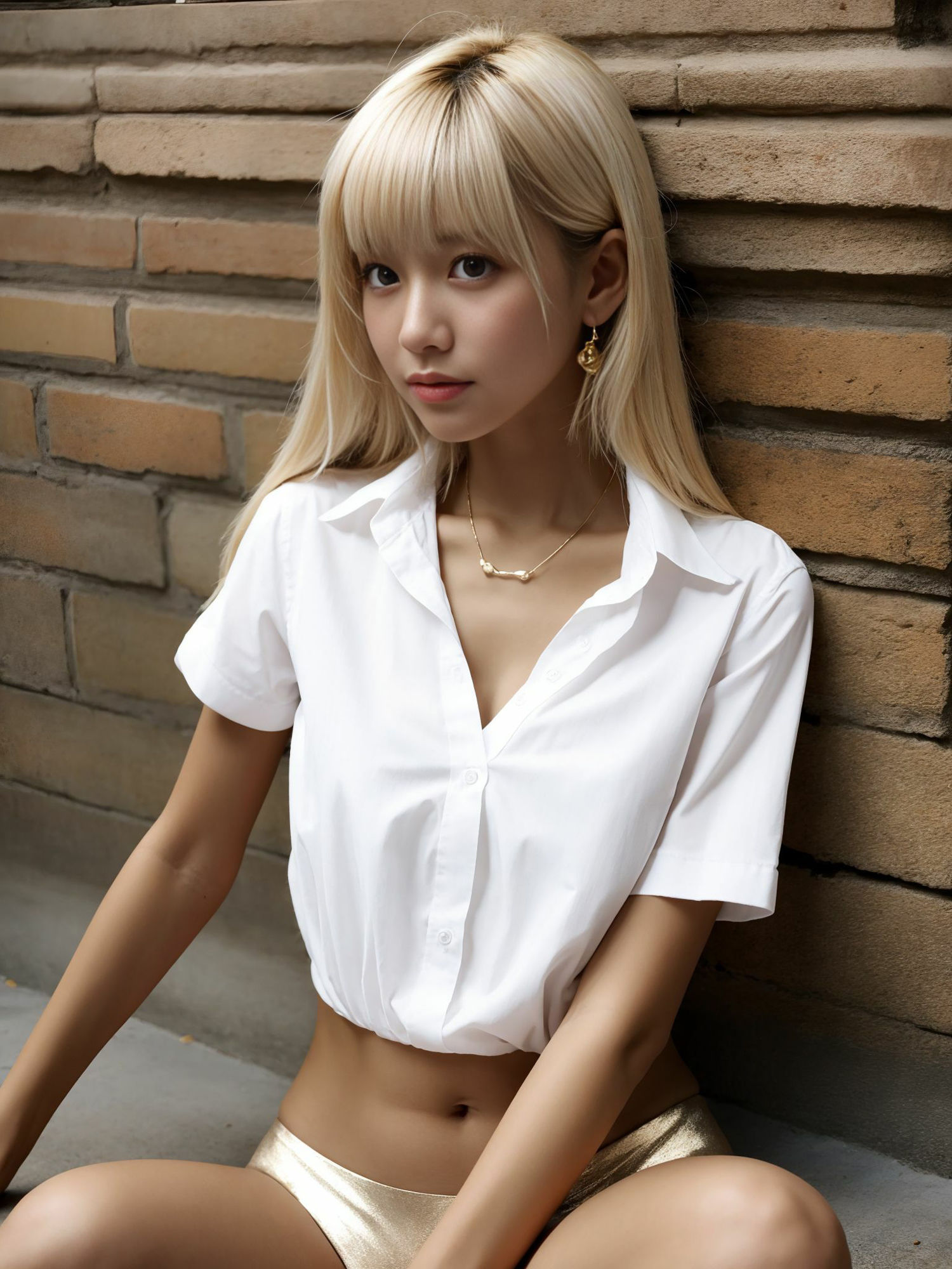 サンプル画像2:kuro gyaru(AIイラスト生成サークル) [d_314061]