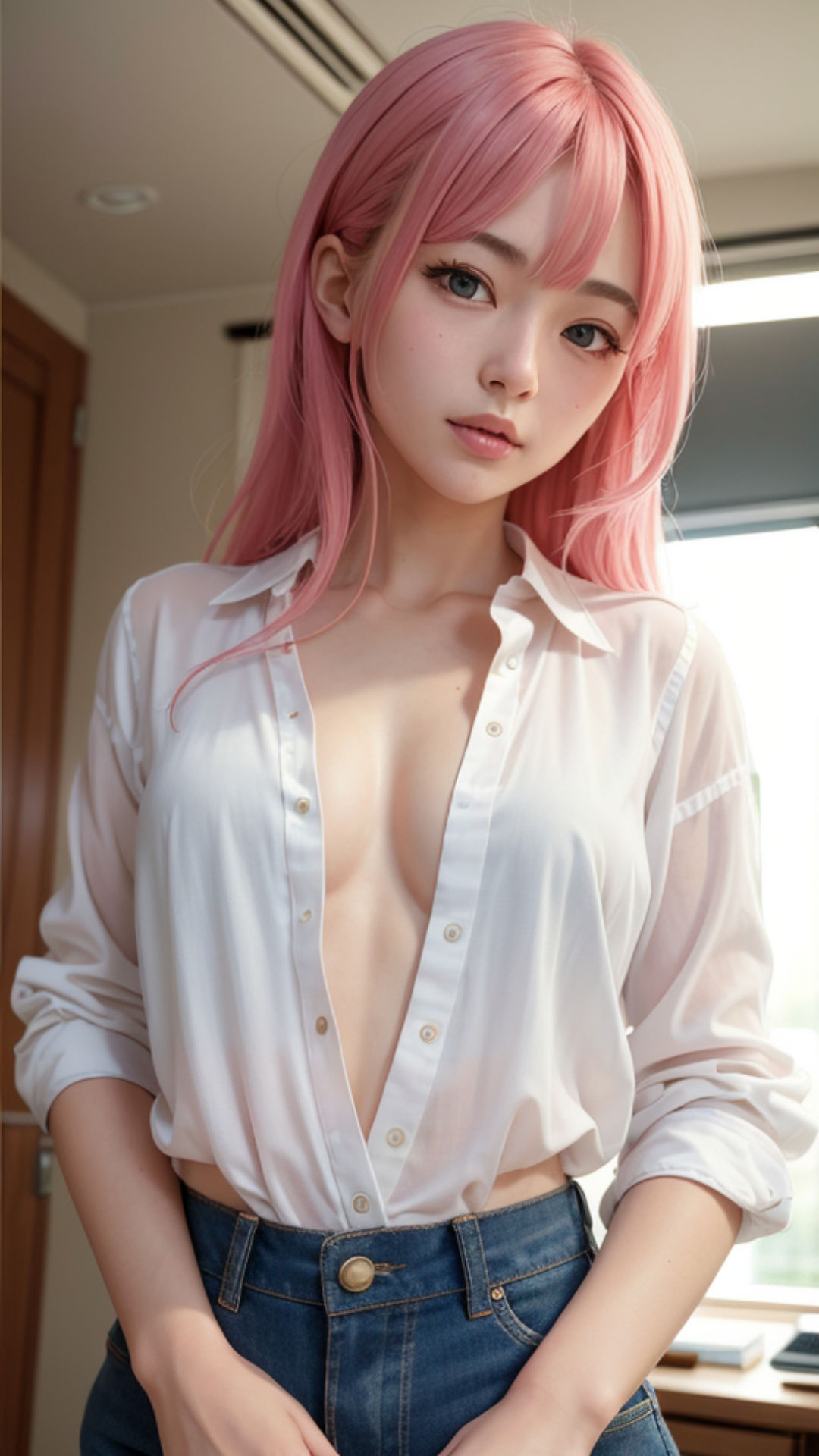 サンプル画像2:【MAMIREシリーズ】第三弾！『ピンク髪GAL』273枚(Bluely Eyes Studio) [d_314277]