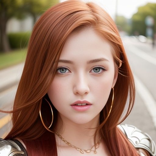 サンプル画像3:ハーフ系美女のストリートスナップ（セリフなし AI画像集）(シックススイートナイン) [d_314304]