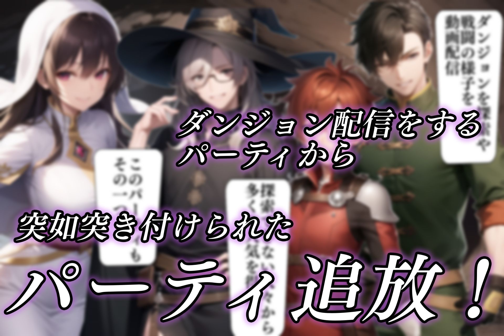 サンプル画像2:追放されたパーティにTSトラップで復讐配信(AIでも愛はある) [d_314365]