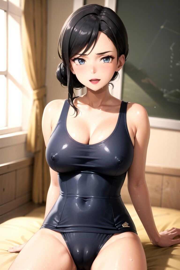 サンプル画像2:ゆきのんの母がコスプレに挑戦してみた（画像494枚）(AI illustration) [d_314424]