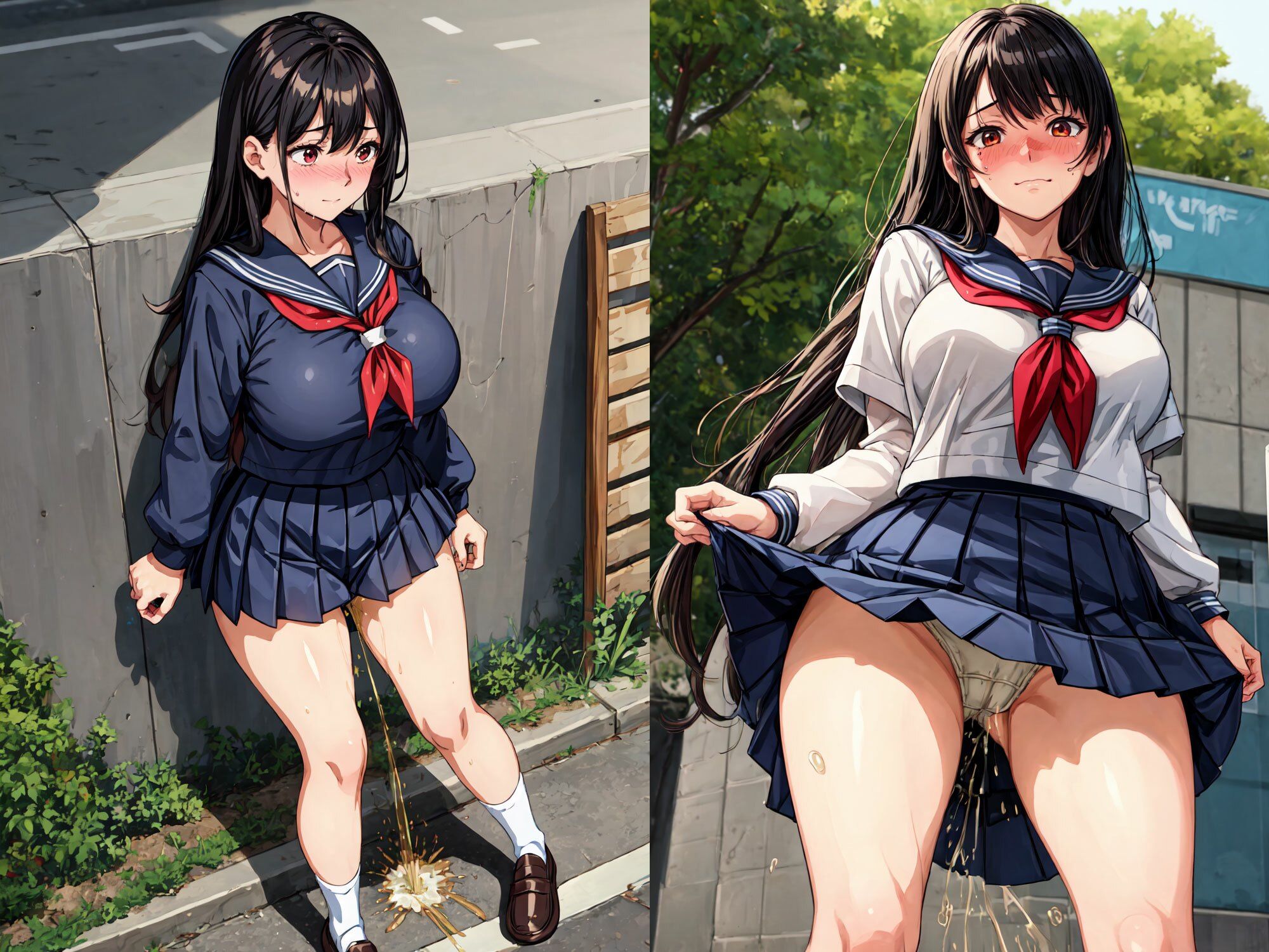 サンプル画像3:おしっこJK図鑑5(引きこもりんご) [d_314659]