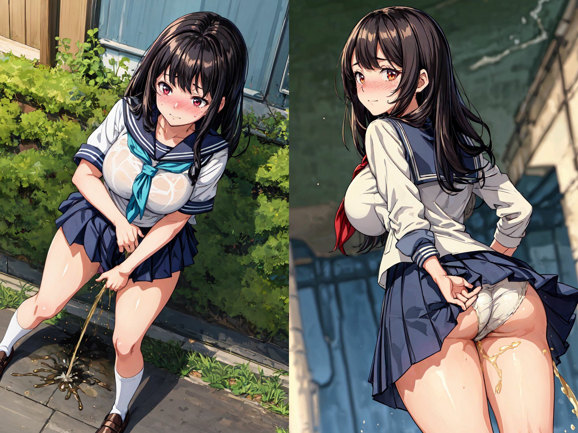 サンプル画像4:おしっこJK図鑑5(引きこもりんご) [d_314659]