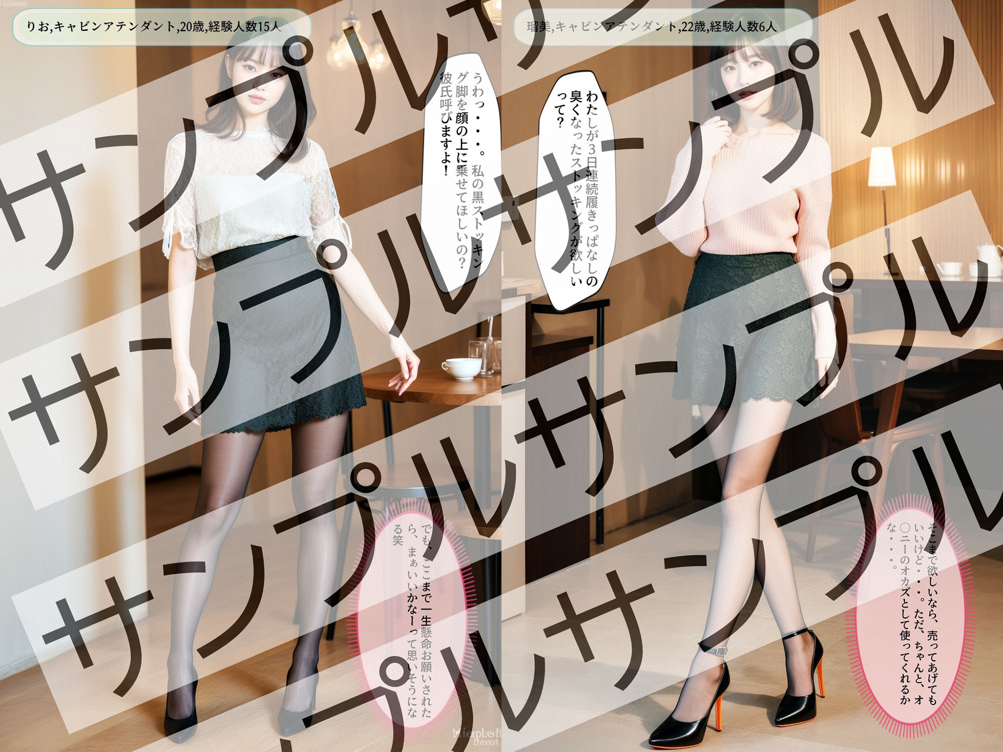 サンプル画像6:街にいるオシャレな女の美脚_vol1(あらぶるま) [d_314715]