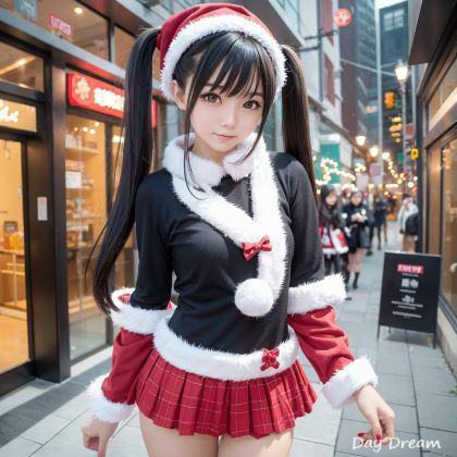 サンプル画像1:猫耳クリスマス(Day Dream) [d_314747]