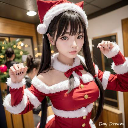 サンプル画像3:猫耳クリスマス(Day Dream) [d_314747]