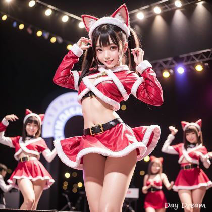 サンプル画像4:猫耳クリスマス(Day Dream) [d_314747]