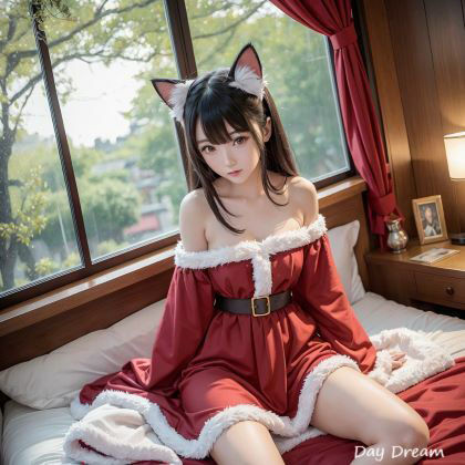 サンプル画像6:猫耳クリスマス(Day Dream) [d_314747]