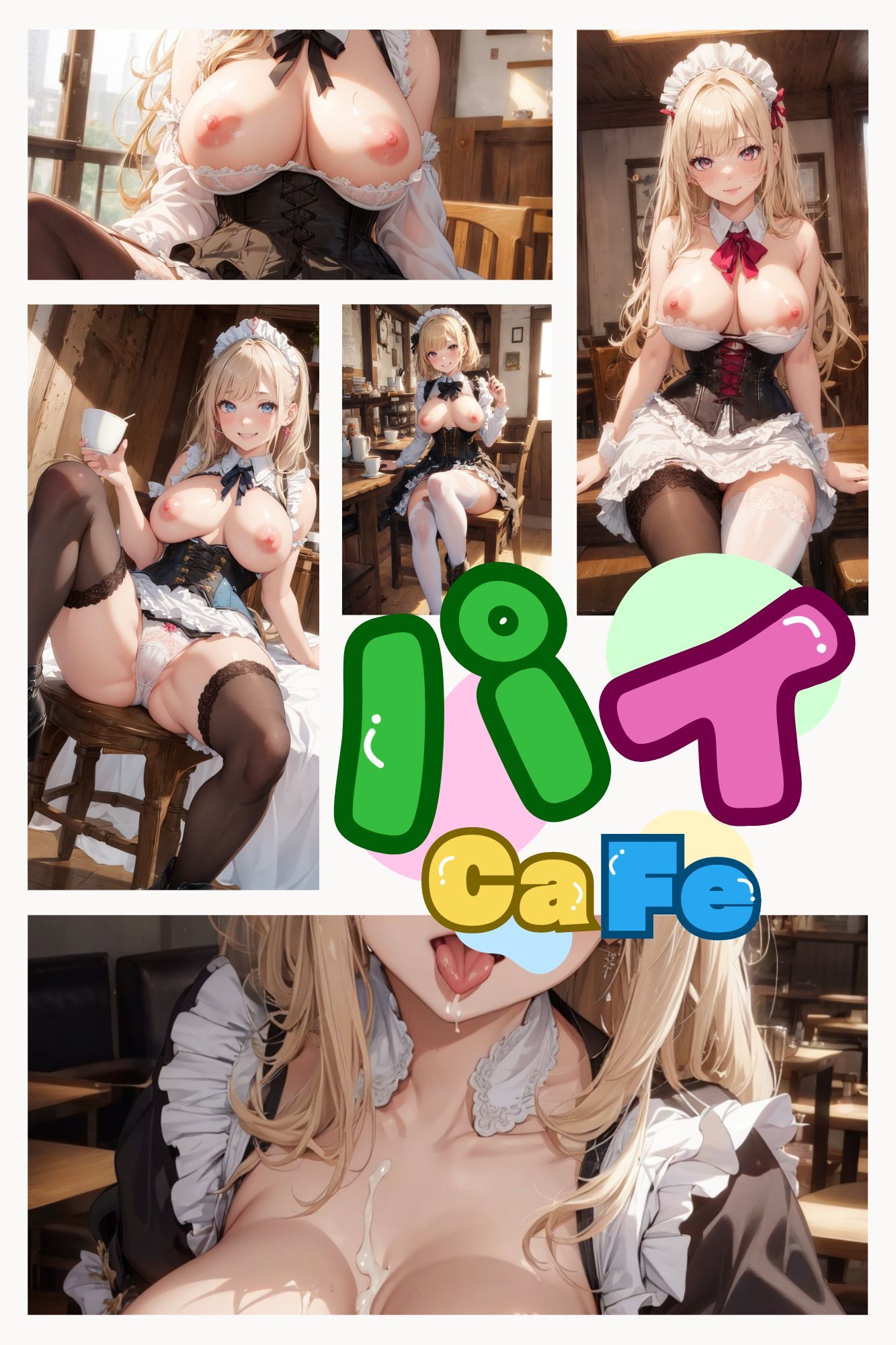 サンプル画像6:パイCaFe(水無月AI子の部屋) [d_314791]