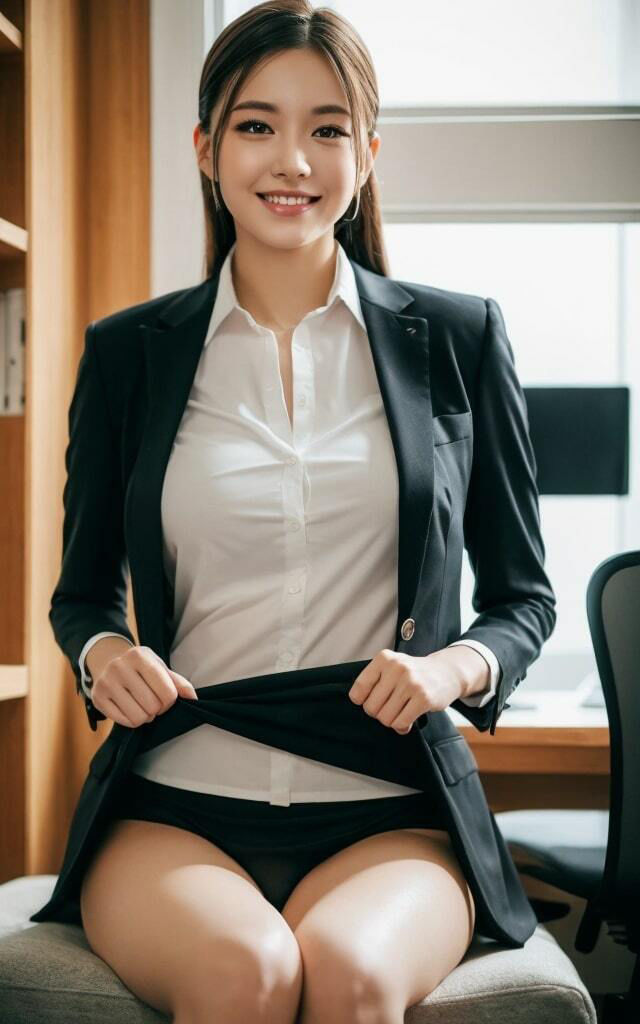 サンプル画像3:新人OLちゃんの憂鬱ー実践上司を懐柔パンツ営業編ー【103枚】(美女写真集) [d_314856]