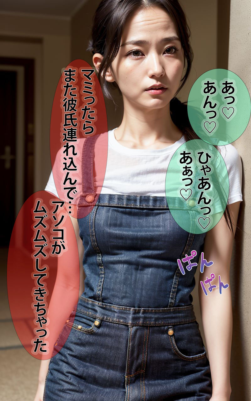 サンプル画像2:親子丼する欲求不満ママ(かぞくまんが2（未亡人母援○交際）) [d_314893]