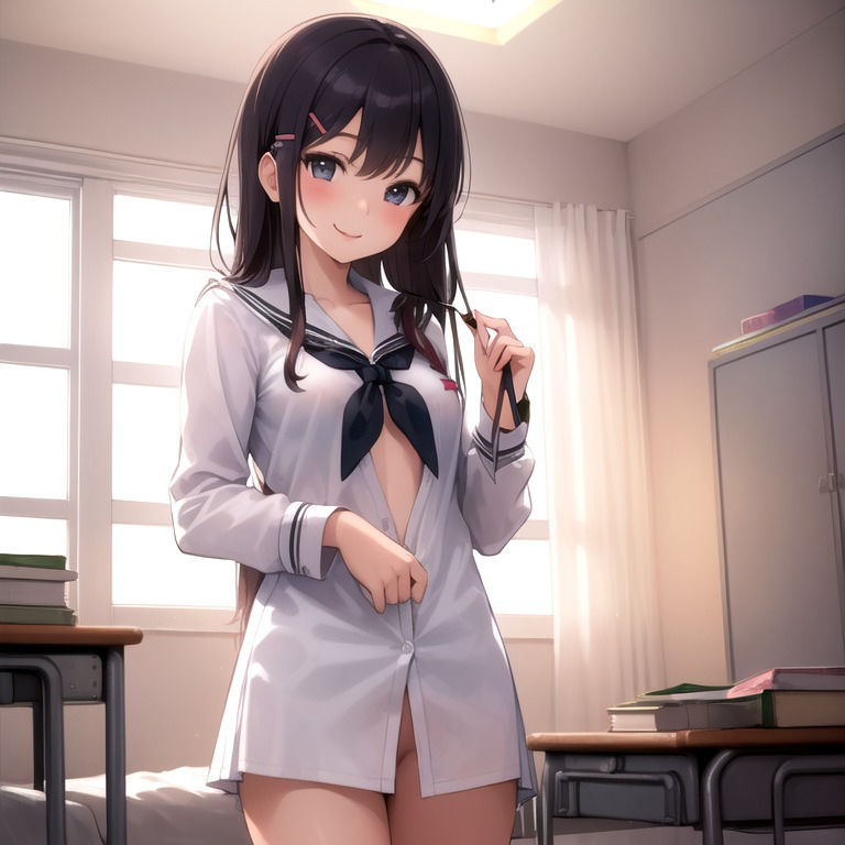 サンプル画像4:押しに弱そうな 世間知らずのお嬢様生徒たちに おっぱい見せてと毎日懇願した結果 ＃1(スタジオかぐや) [d_314919]