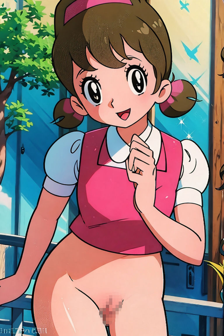 サンプル画像1:秘密のアソコちゃん(ディスプレイタオル) [d_314925]