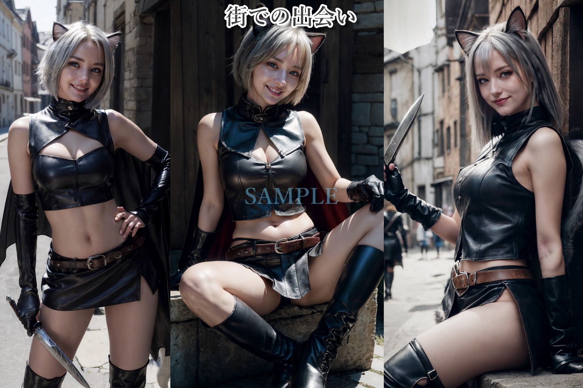 サンプル画像2:魅惑の異世界〜ネコ耳美女編〜(PacificOcean) [d_315015]