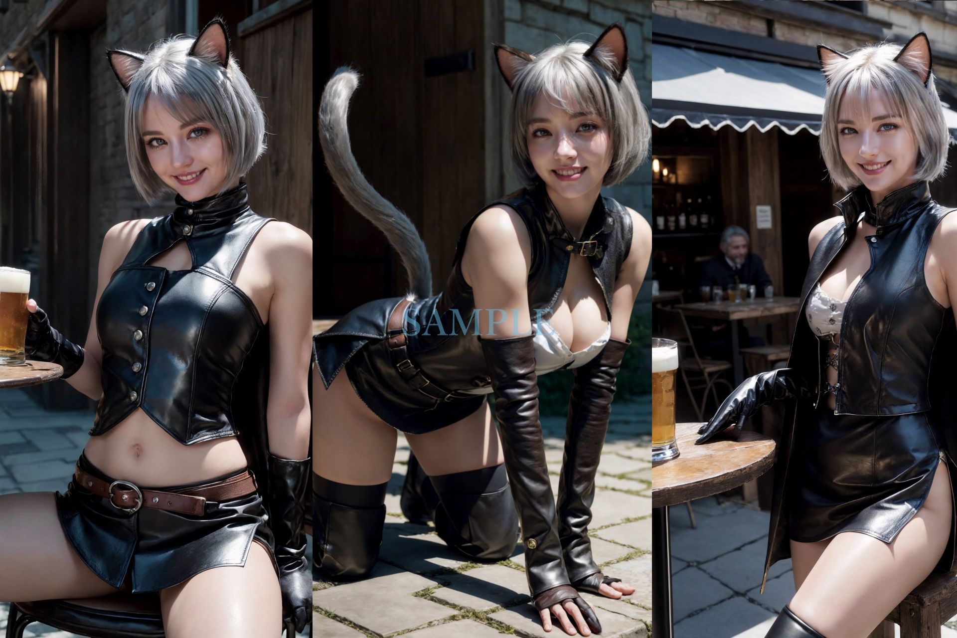 サンプル画像3:魅惑の異世界〜ネコ耳美女編〜(PacificOcean) [d_315015]