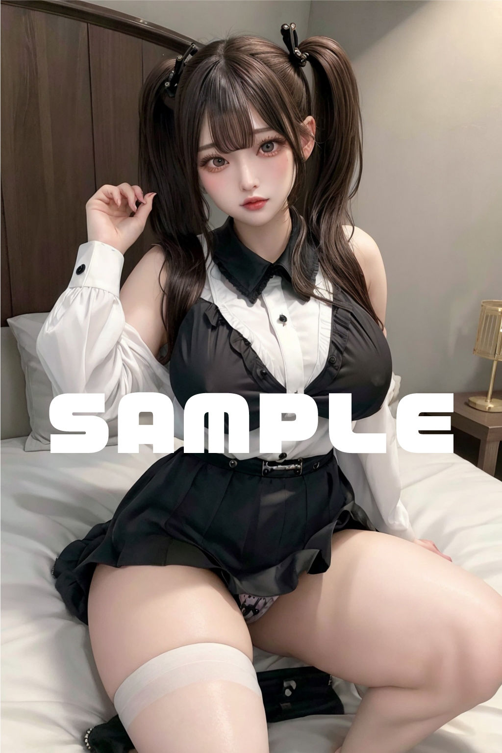 サンプル画像2:巨乳妹とイチャラブえっち(くじらめ) [d_315062]