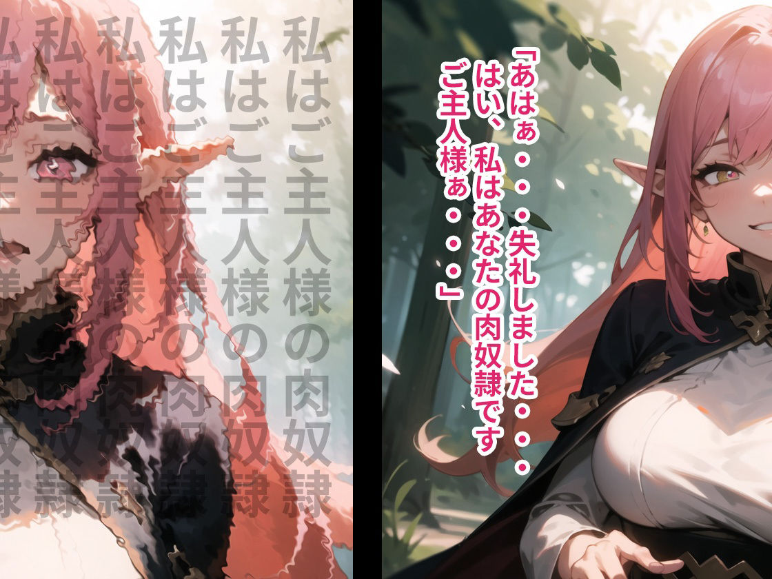 サンプル画像2:性悪魔導士エルフ泣くまで徹底的にお仕置きしてみた(ココナッツパンチ) [d_315070]