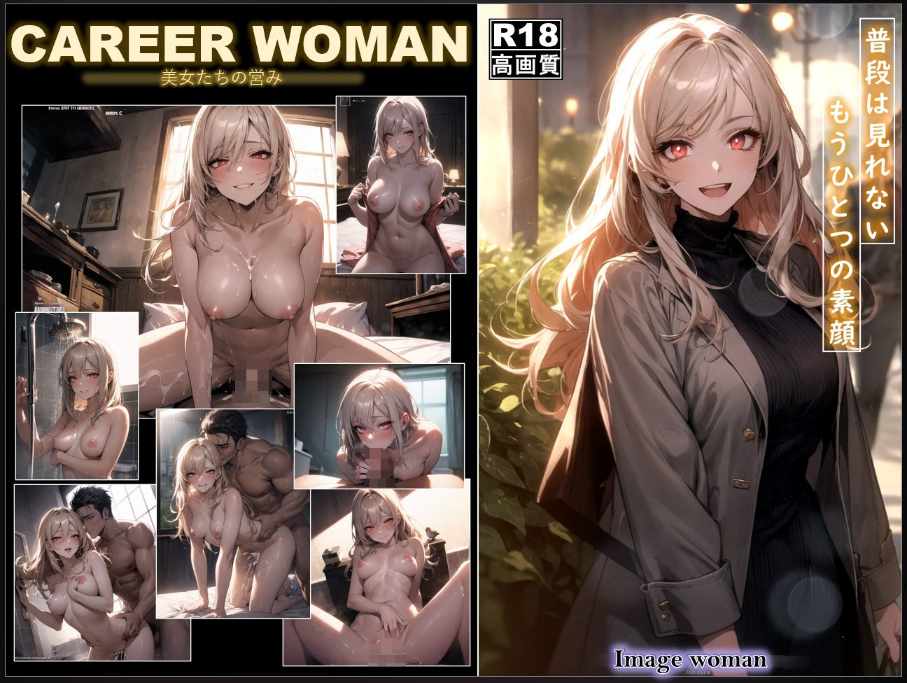 サンプル画像1:CAREER WOMAN(こりあんだー) [d_315106]