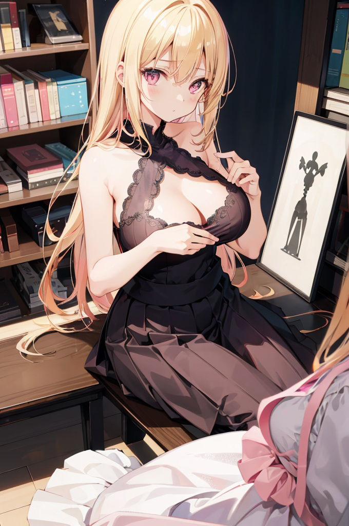 サンプル画像4:巨乳美女【妄想イラスト美女図鑑vol.22】(AIイラスト美女研究所) [d_315168]