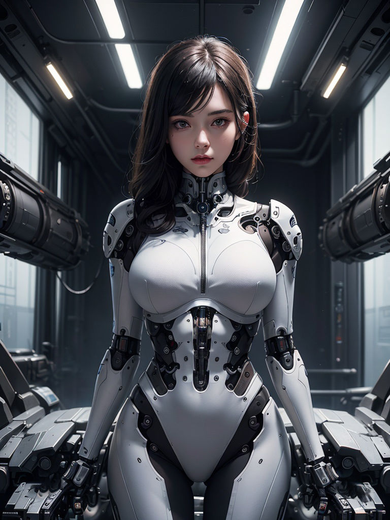 サンプル画像2:未来美女【妄想イラスト美女図鑑vol.24】(AIイラスト美女研究所) [d_315174]