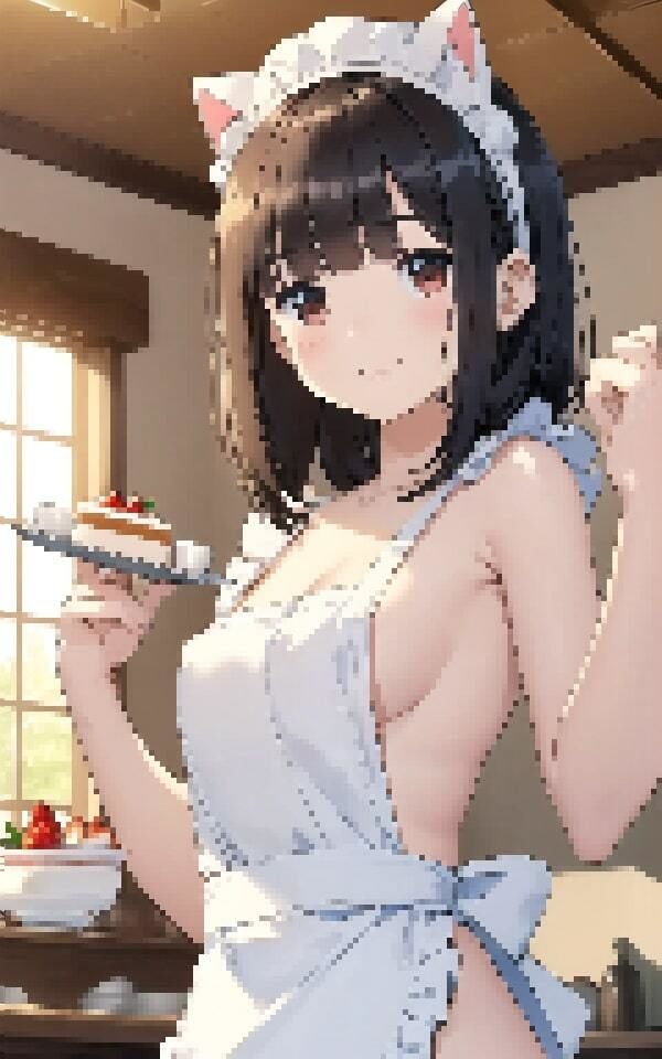 サンプル画像1:猫耳カフェの可愛い店員がエッチすぎる！(破廉恥の極) [d_315282]