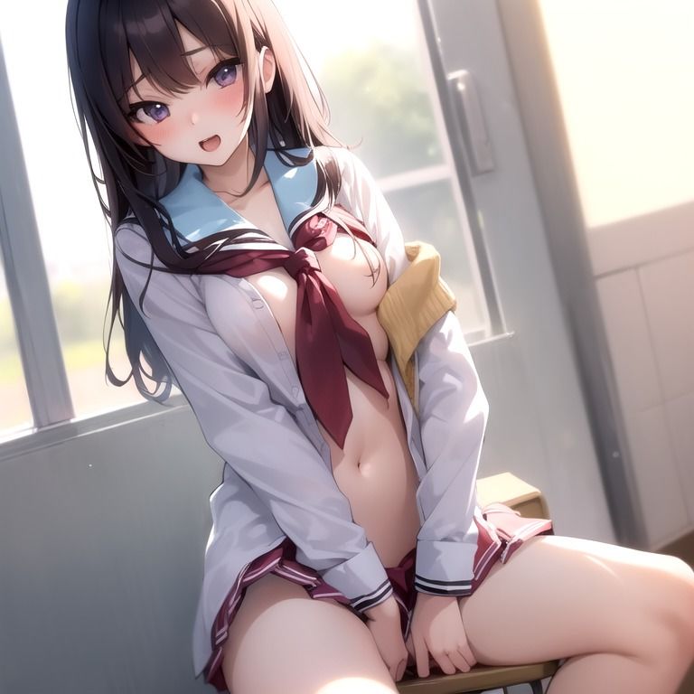 サンプル画像6:押しに弱そうな 世間知らずのお嬢様生徒たちに おっぱい見せてと毎日懇願した結果 ＃2(スタジオかぐや) [d_315309]