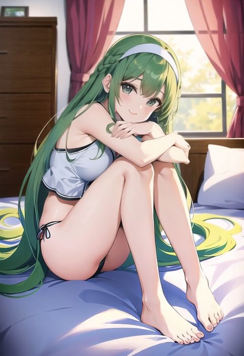 サンプル画像2:虹かけ誌 脱衣麻雀 イラスト集2 スーパーリアル麻雀 ショウ子＆香澄＆未来(九情承太郎商店) [d_315443]