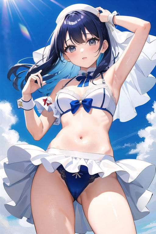 サンプル画像5:虹かけ誌 脱衣麻雀 イラスト集2 スーパーリアル麻雀 ショウ子＆香澄＆未来(九情承太郎商店) [d_315443]