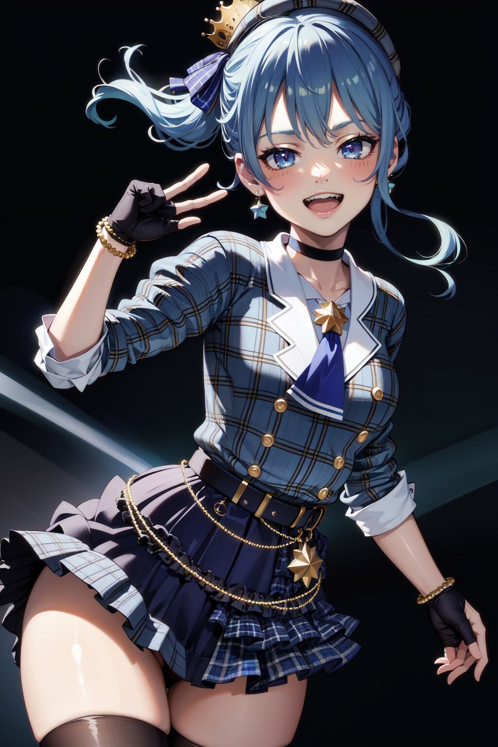 サンプル画像2:えち街すいせいのライブ後の淫乱姿その2(萌のイラスト) [d_315454]