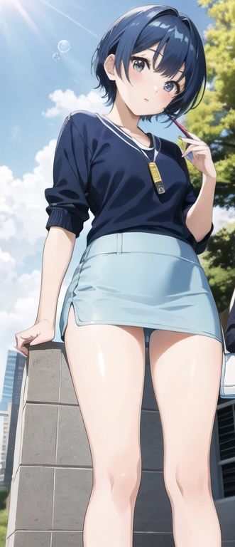 サンプル画像4:虹かけ誌 美少女戦士セーラームーン イラスト集8 水野亜美(九情承太郎商店) [d_315519]