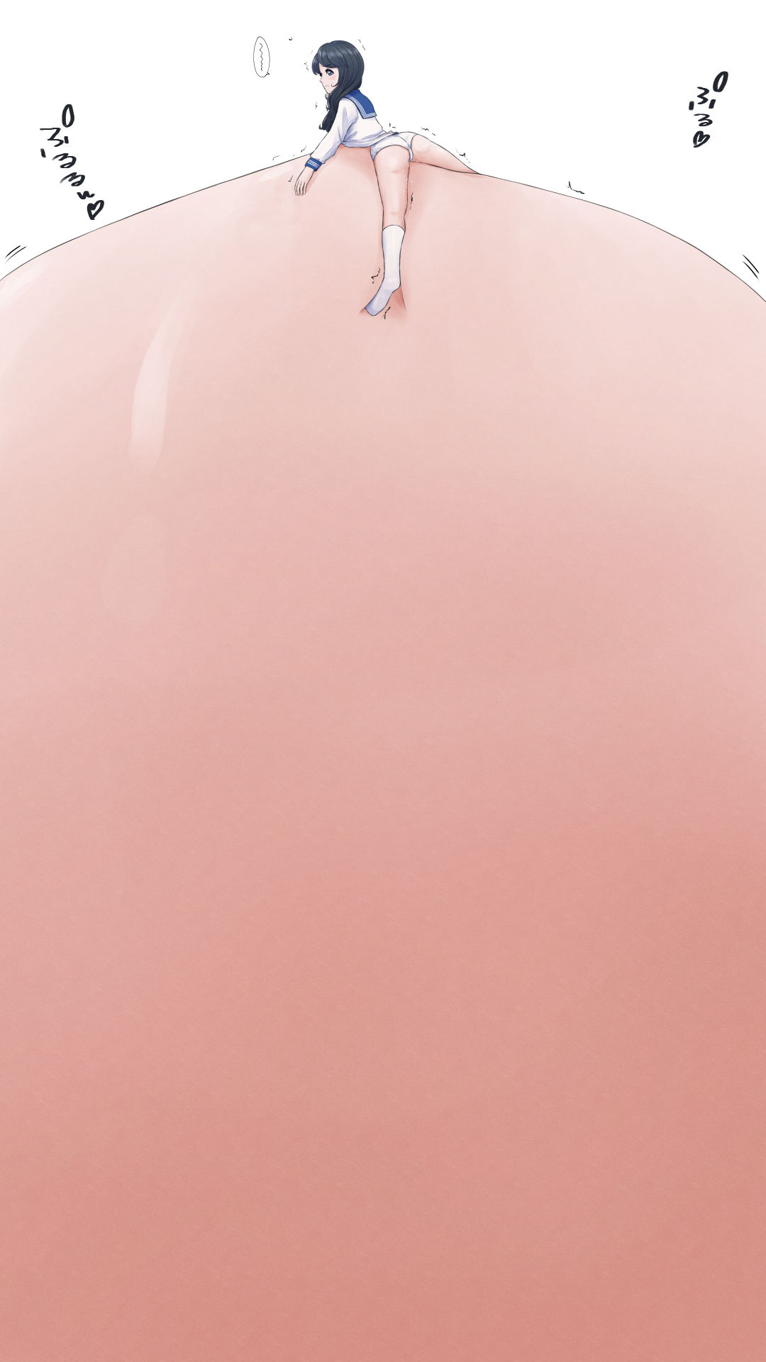 サンプル画像4:膨腹JK日記(てんがてんが) [d_315538]