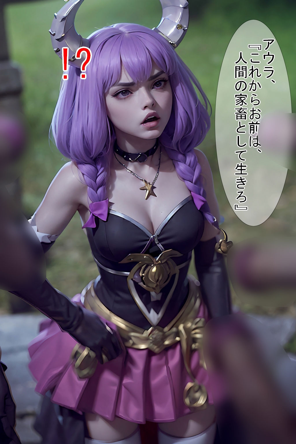 サンプル画像5:【敗北シリーズVol.04】断頭台のア〇ラが、フリ〇レンに敗北！(魔術師プロトン) [d_315542]