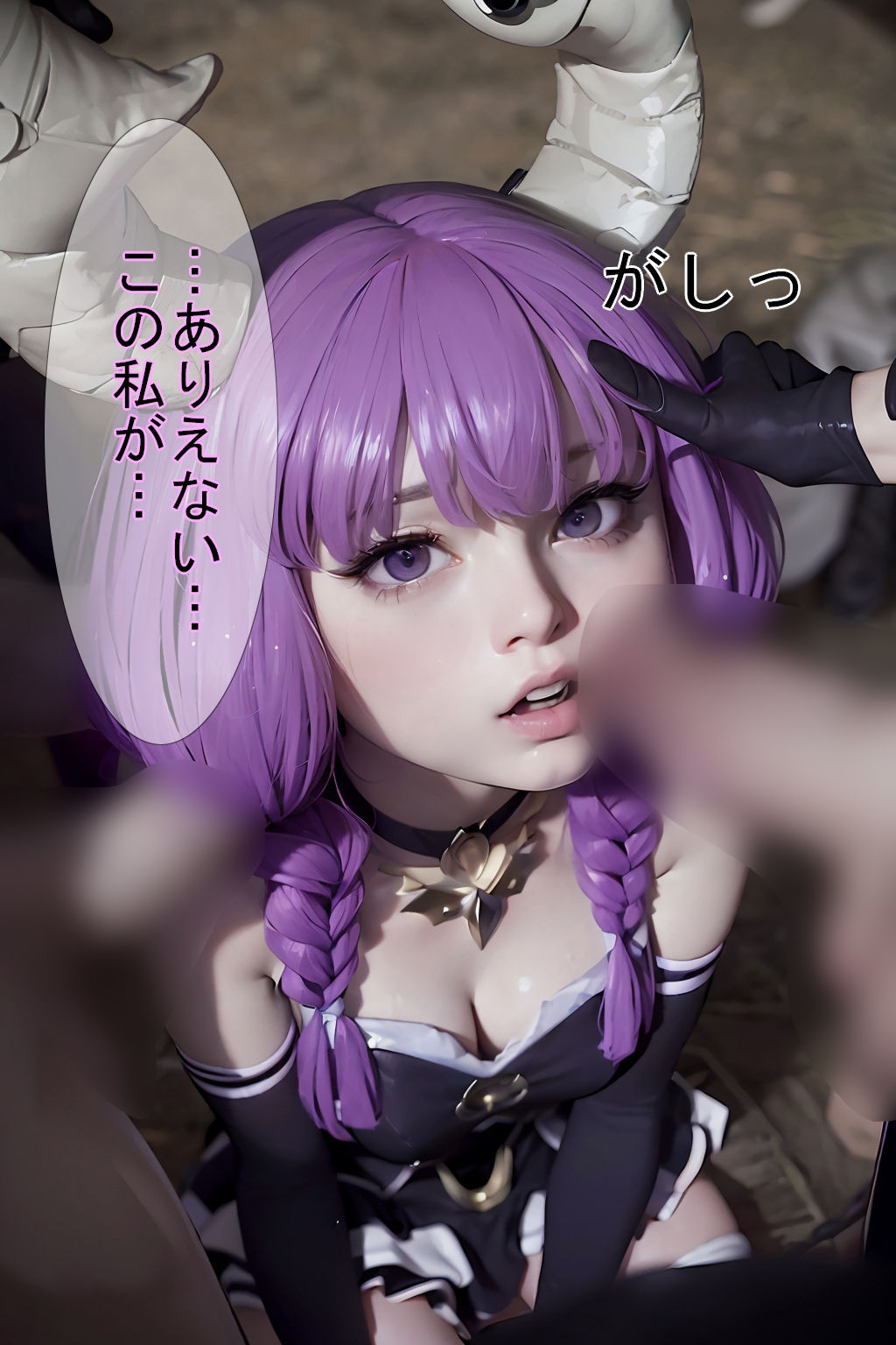 サンプル画像6:【敗北シリーズVol.04】断頭台のア〇ラが、フリ〇レンに敗北！(魔術師プロトン) [d_315542]