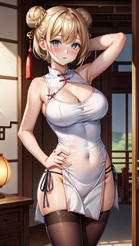 サンプル画像2:チャイナ娘から目が離せない(べりーパイ) [d_315567]