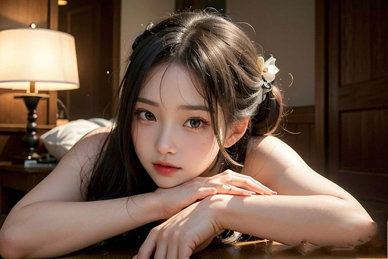 サンプル画像1:AI彼女:恋愛（レナ）ちゃんのグラビア写真集〜創刊号〜(足フェチ男) [d_315573]