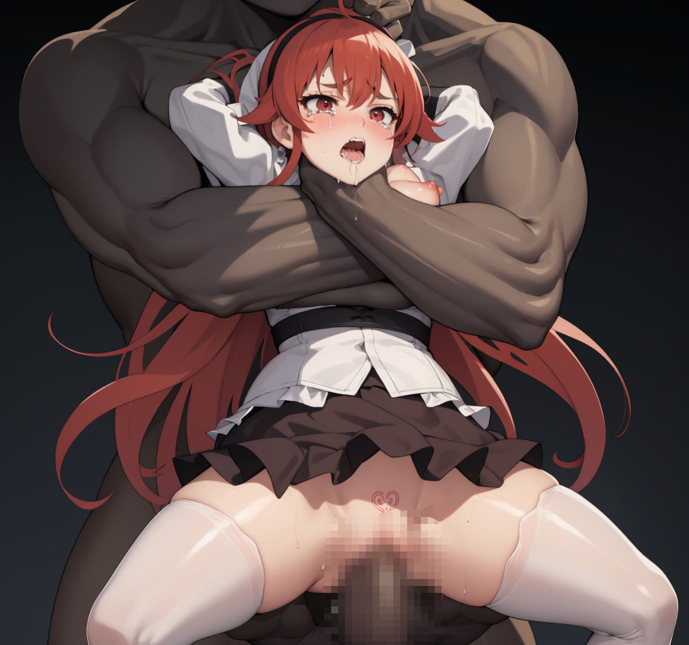 サンプル画像1:首絞め凌●12，無職転生ヒロイン達が転生者達に完全敗北屈服締め(hiropinai) [d_315587]