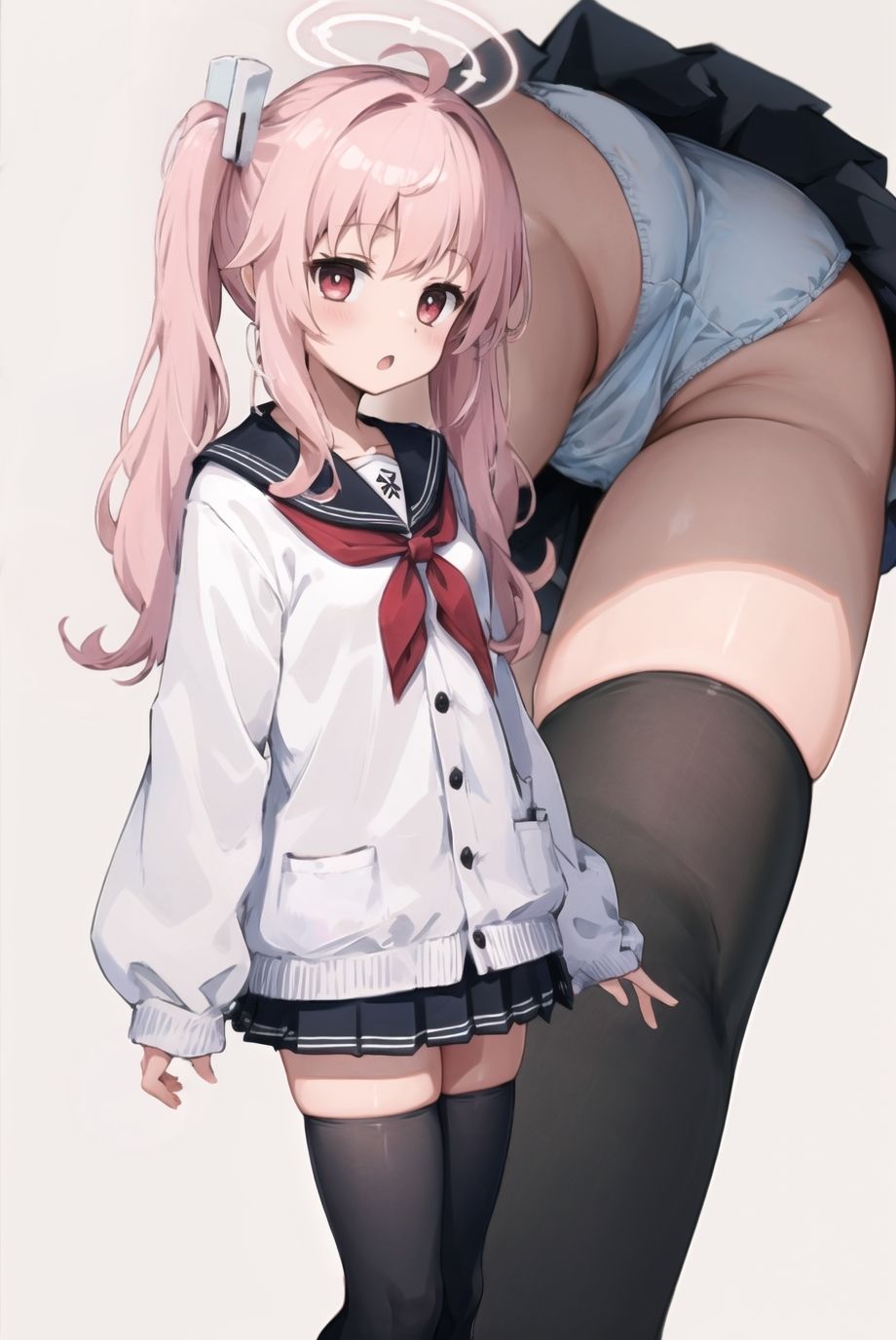 サンプル画像2:ブルアカ逆さ撮りまとめ(ことあっと展) [d_315592]