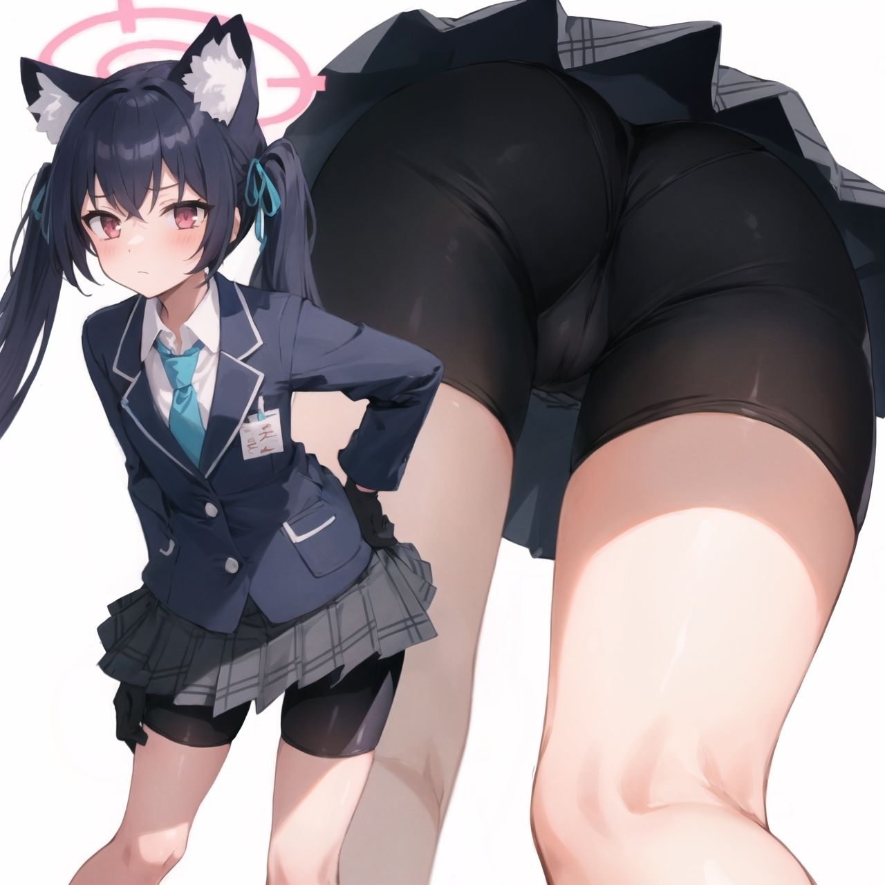 サンプル画像4:ブルアカ逆さ撮りまとめ(ことあっと展) [d_315592]