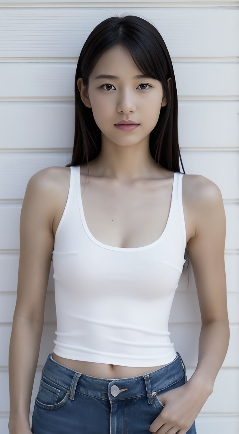 サンプル画像6:ジーパンAI美女〜Gパン好きのための特集〜(AI美女) [d_315669]