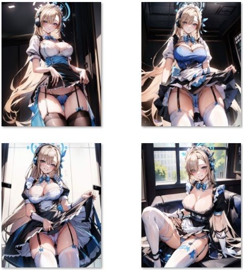 サンプル画像3:アスナがご主人様を誘惑してご奉仕するアーカイブ(秋野美女研究所) [d_315674]