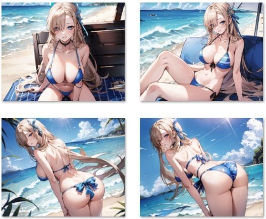 サンプル画像4:アスナがご主人様を誘惑してご奉仕するアーカイブ(秋野美女研究所) [d_315674]