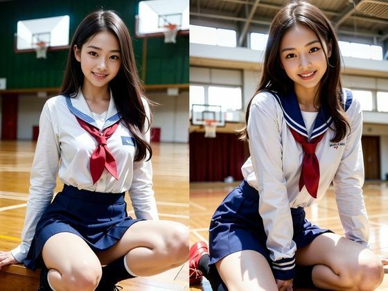 サンプル画像1:女子校生緊縛授業〜生意気女子を縛り上げる〜(AIシテルProject) [d_315689]