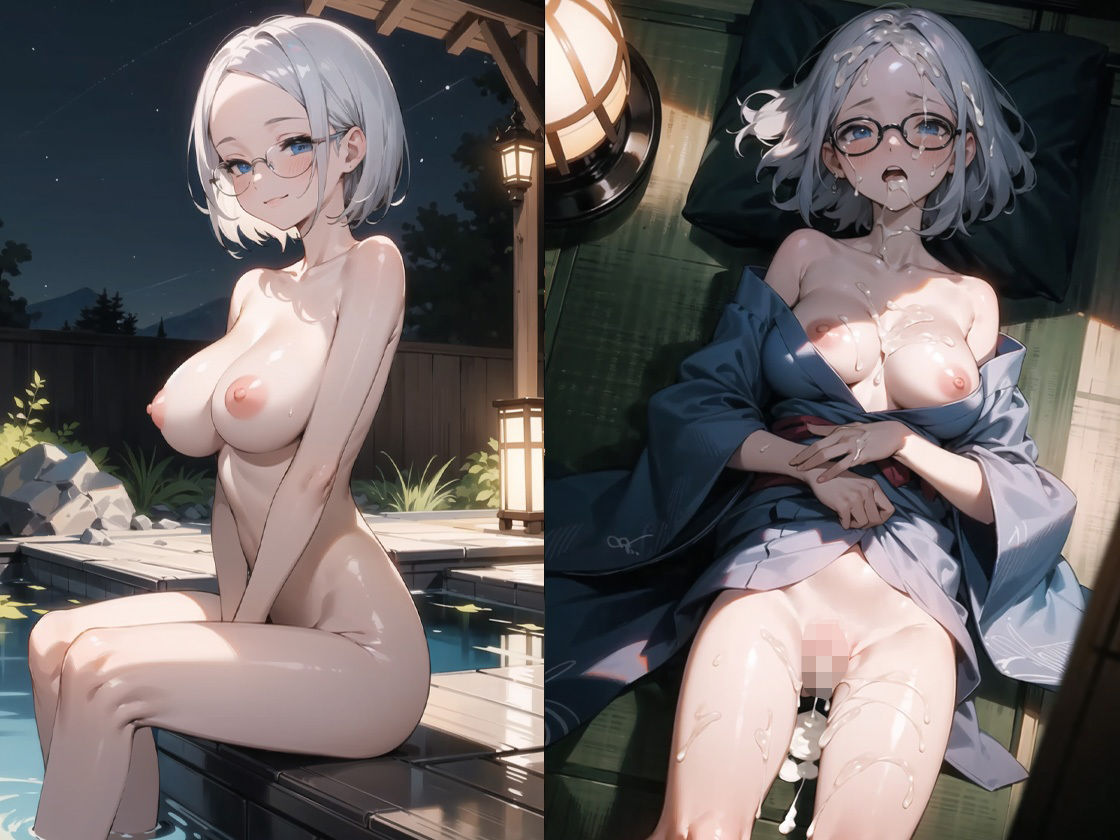 サンプル画像6:【温泉旅館×巨乳美女】酔って油断した美女との濃厚中出しセックス集(猫パンチ) [d_315790]