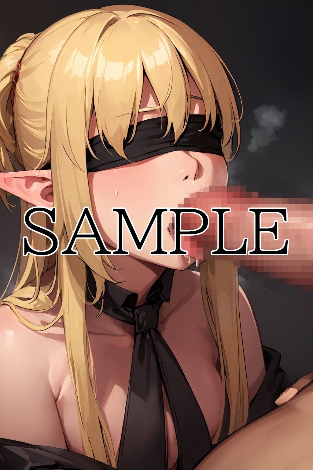 サンプル画像3:盲目エルフとのあまあま生活(異世界あかあか) [d_315880]