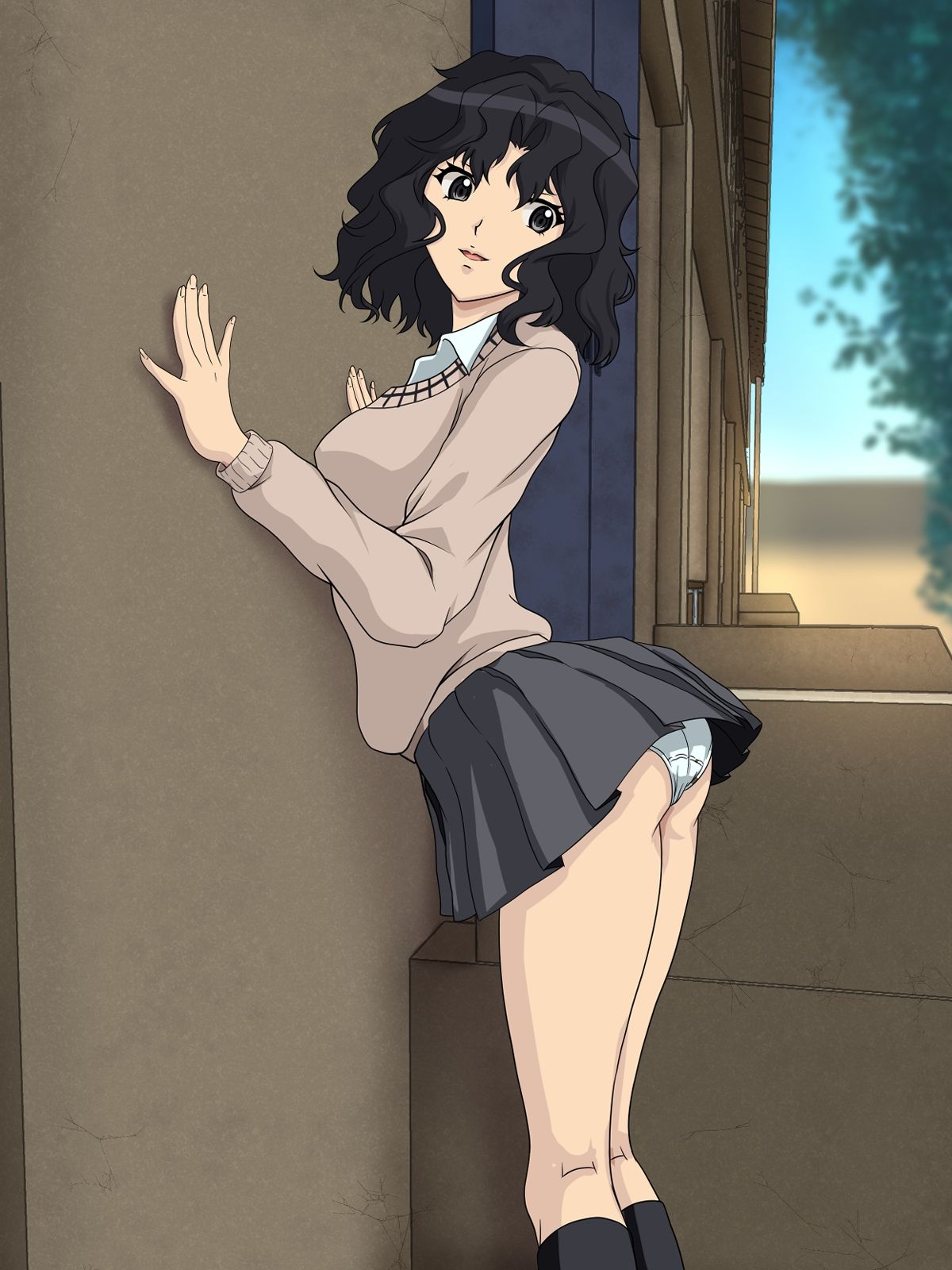 サンプル画像4:学校で・・・(にといろ) [d_315890]