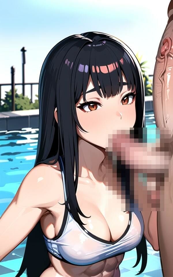 サンプル画像3:パツパツのスクール水着中出しスイミング(＋Be) [d_315895]