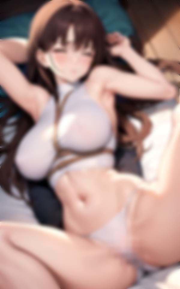 サンプル画像2:無防備に寝ている美女を縛って悪戯 起きても続行(pan-labo) [d_315975]